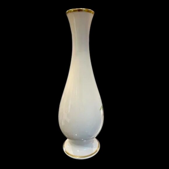 Vintage 1986 Lenox Limited Edition Fine Ivory China Mother's Day Vase - Picture 5 of 10